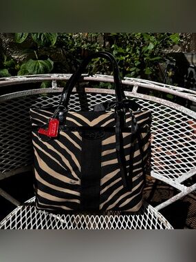 Coach Zebra Tote